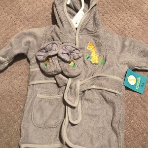 Baby Robe and Booties